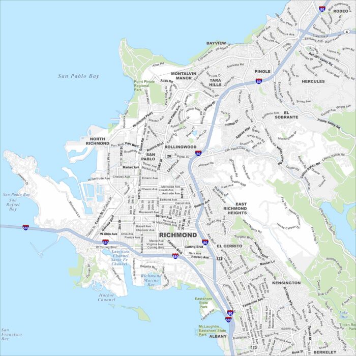 Richmond Map California
