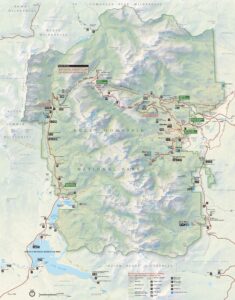 Rocky Mountain National Park Map