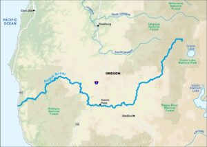 Rogue River Map