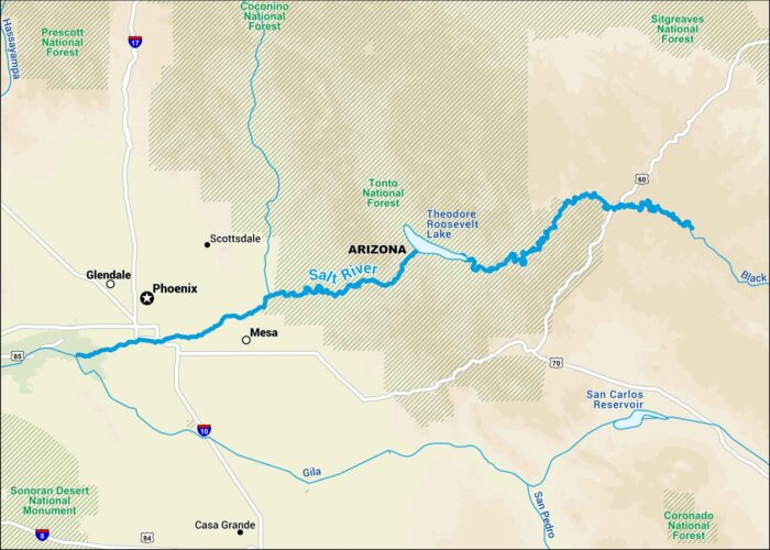 Salt River Map