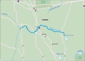 Santa Fe River Map