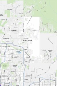 Scottsdale Map Arizona