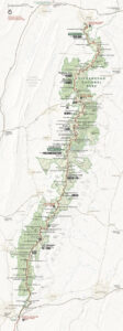 Shenandoah National Park Map