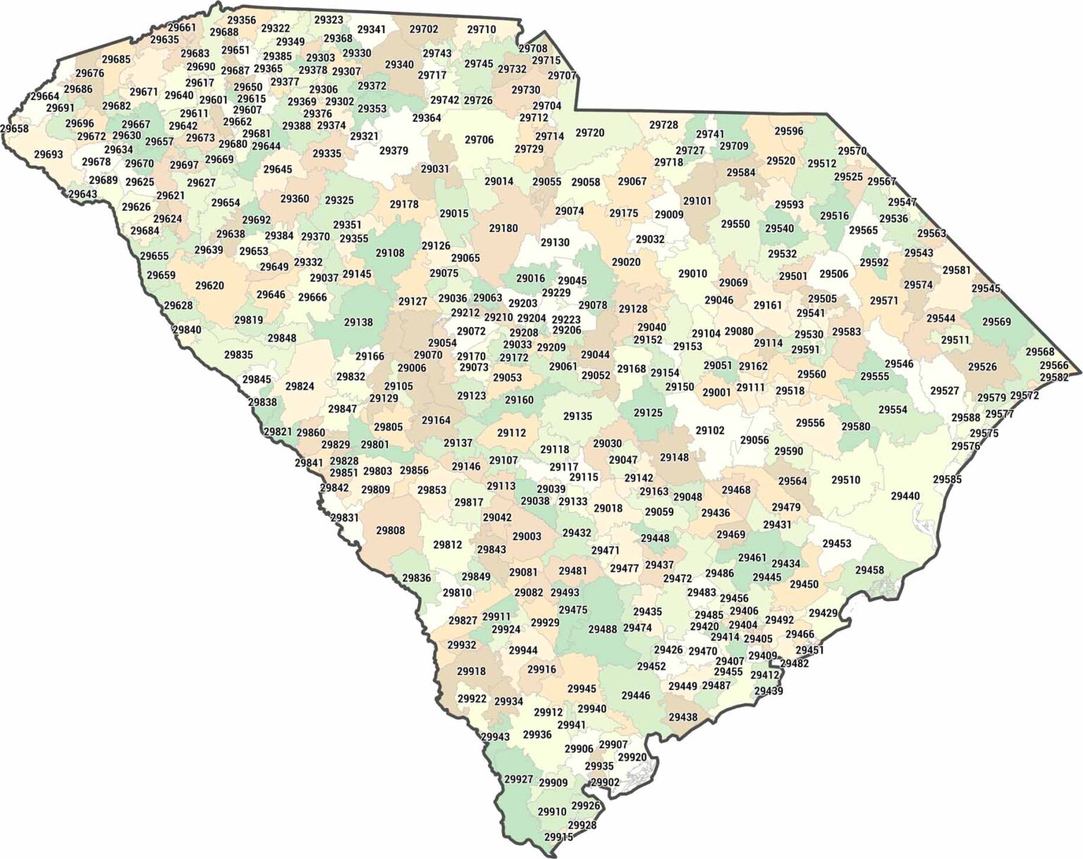 Ridgeville Sc Zip Code