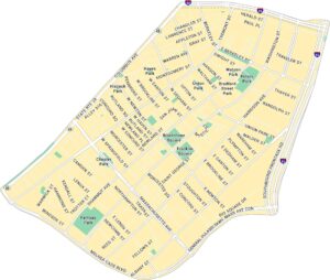 South End Map Boston