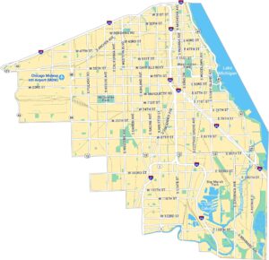 South Side Map Chicago