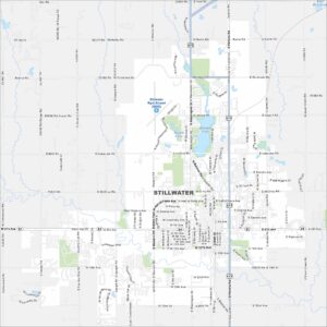Stillwater Map Oklahoma