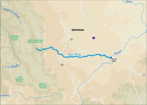 Sun River Map