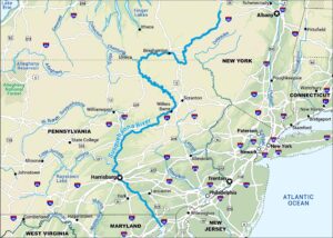 Susquehanna River Map