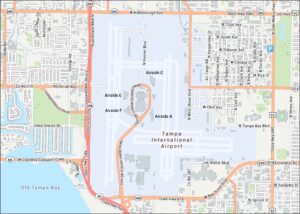 Tampa International Airport Map