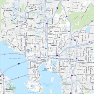 Tampa Map Florida