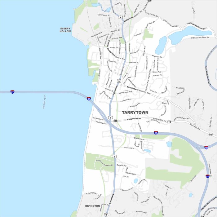 Tarrytown Map New York