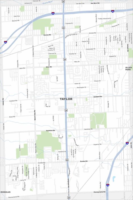 Taylor Map Michigan