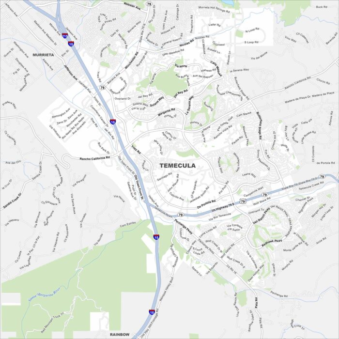 Temecula Map California