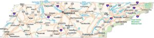 Tennessee Map
