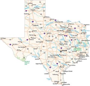 Texas Map