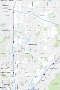 Thornton Map Colorado