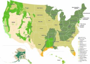 US Biomes Map