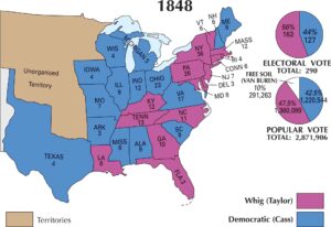 US Election 1848 Map