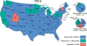 US Election 1912 Map