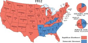 US Election 1952 Map