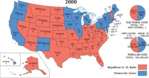 US Election 2000 Map
