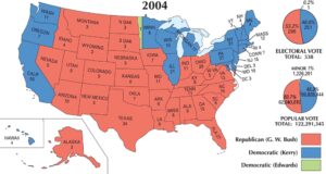 US Election 2004 Map