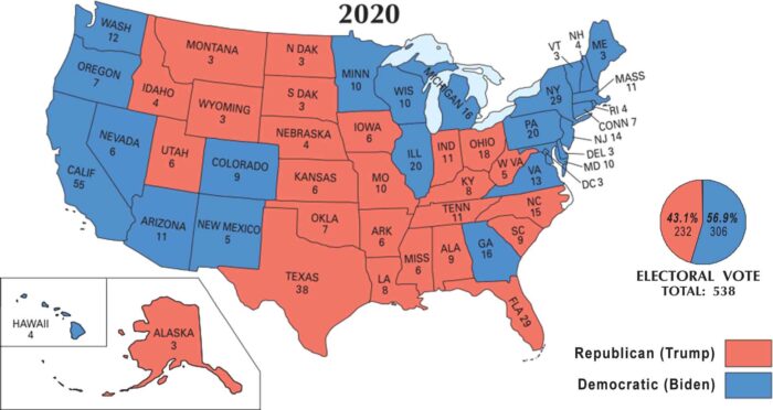 US Election 2020 Map