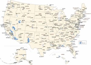 US Military Bases Map