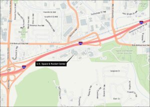 US Space and Rocket Center Map
