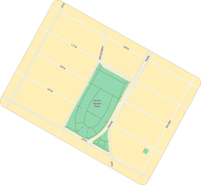 Union Square Map New York