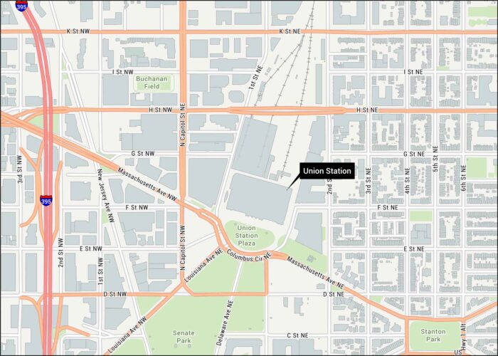 Union Station DC Map