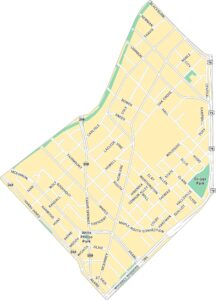 Uptown Dallas Map Texas