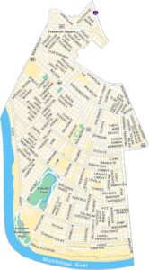 Uptown Map New Orleans