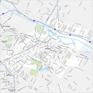 Utica Map New York