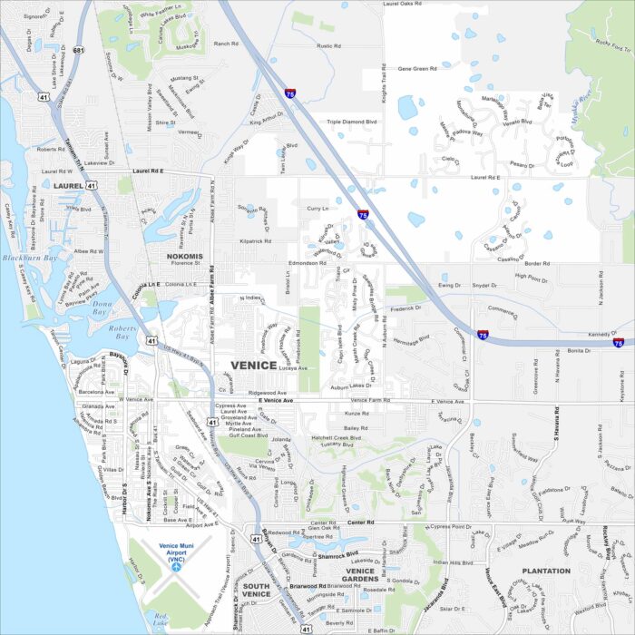 Venice Map Florida