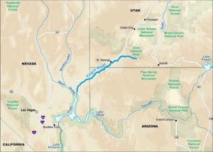 Virgin River Map