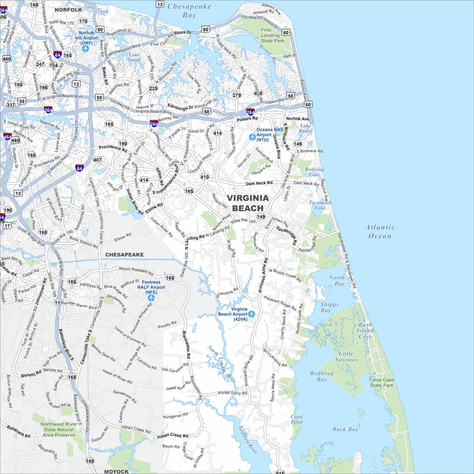 Map of Williamsburg, Virginia - US Maps