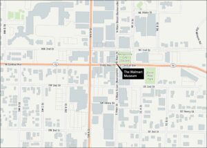 Walmart Museum Map