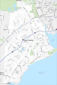 West Haven Map Connecticut