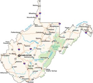 West Virginia Map