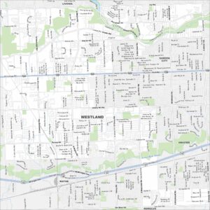 Westland Map Michigan