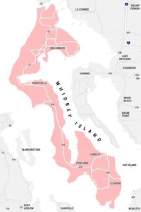 Whidbey Island Map