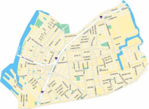 Williamsburg Map New York