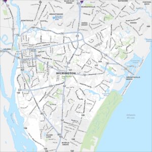 Wilmington Map North Carolina
