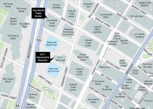 World Trade Center Map