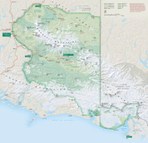 Wrangell St. Elias National Park Map