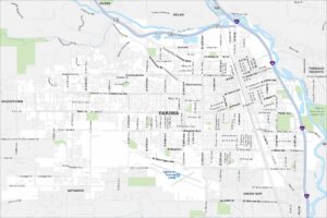 Yakima Map Washington