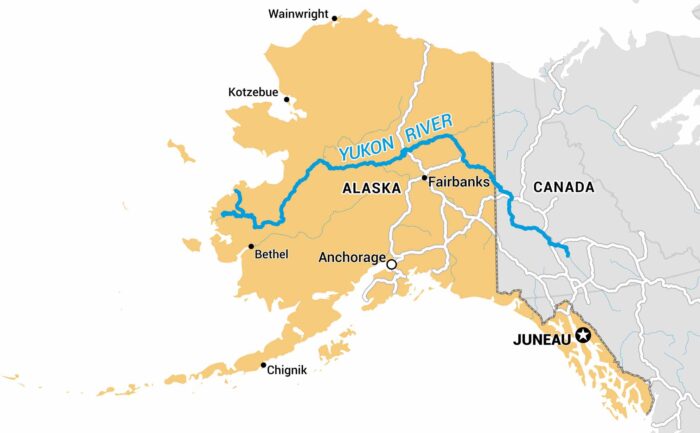 Yukon River Map