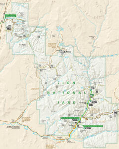 Zion National Park Map